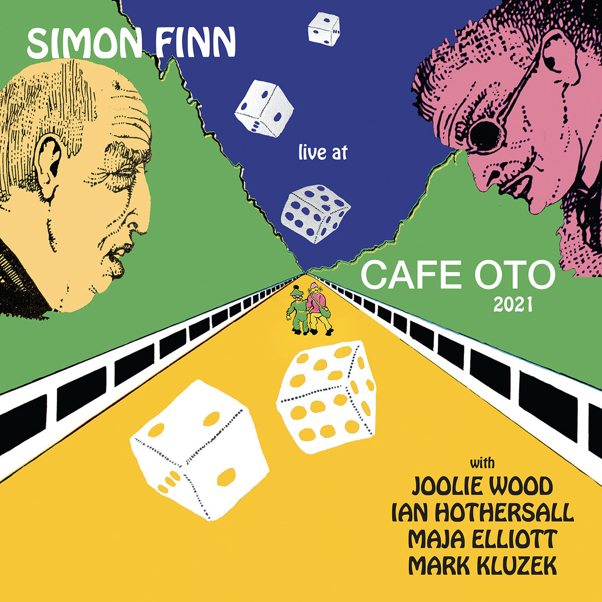 Simon Finn at Cafe Oto 2021 live release cover